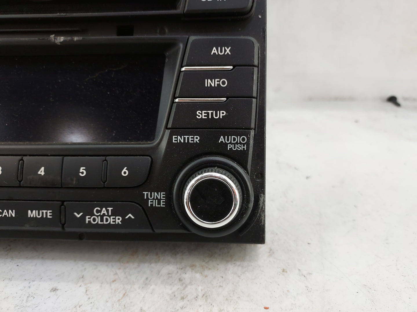 2011-2013 Kia Optima Radio AM FM Cd Player Receiver Replacement P/N:96170-2T651CA PA710-TFUB Fits Fits 2011 2012 2013 OEM Us