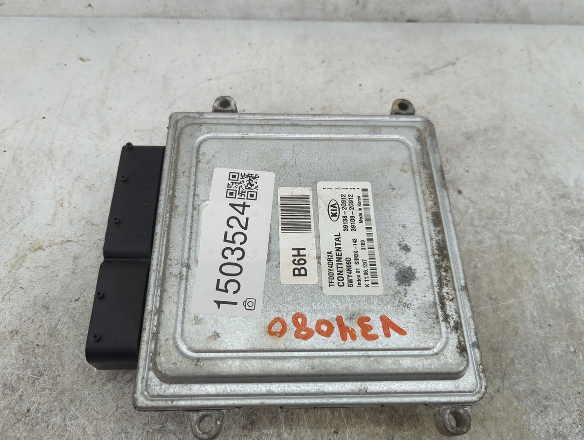 2011-2013 Kia Optima PCM Engine Control Computer ECU ECM PCU OEM P/N:39138-2G912 39108-2G912, 5WY4N09D Fits Fits 2011 2012 2