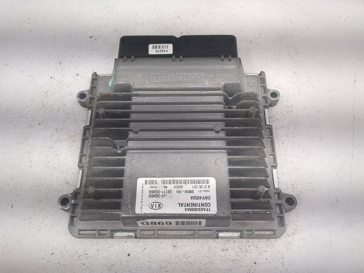 2011-2013 Kia Optima PCM Engine Control Computer ECU ECM PCU OEM P/N:TFADS4DMAA 5WY4V56A, SIM2K-240 Fits 2011 2012 2013 OEM 