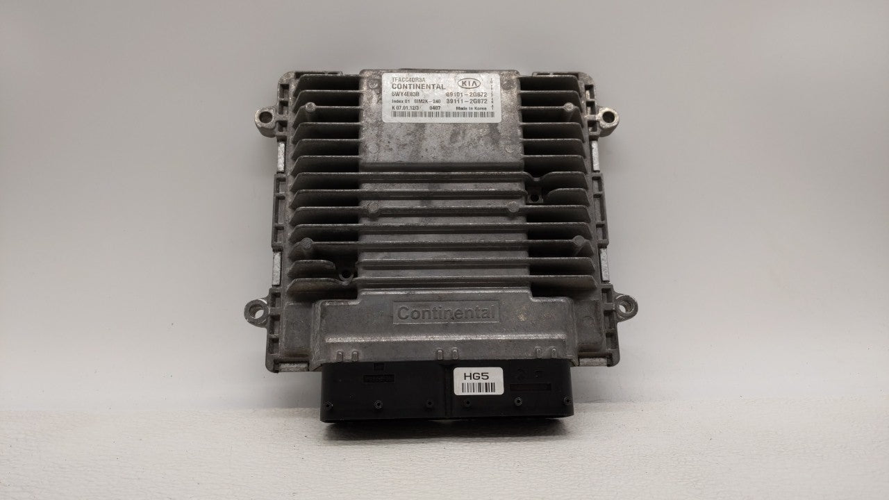 2011-2013 Kia Optima PCM Engine Control Computer ECU ECM PCU OEM P/N:39101-2G874 39101-2G872, 39111-2G872 Fits Fits 2011 201