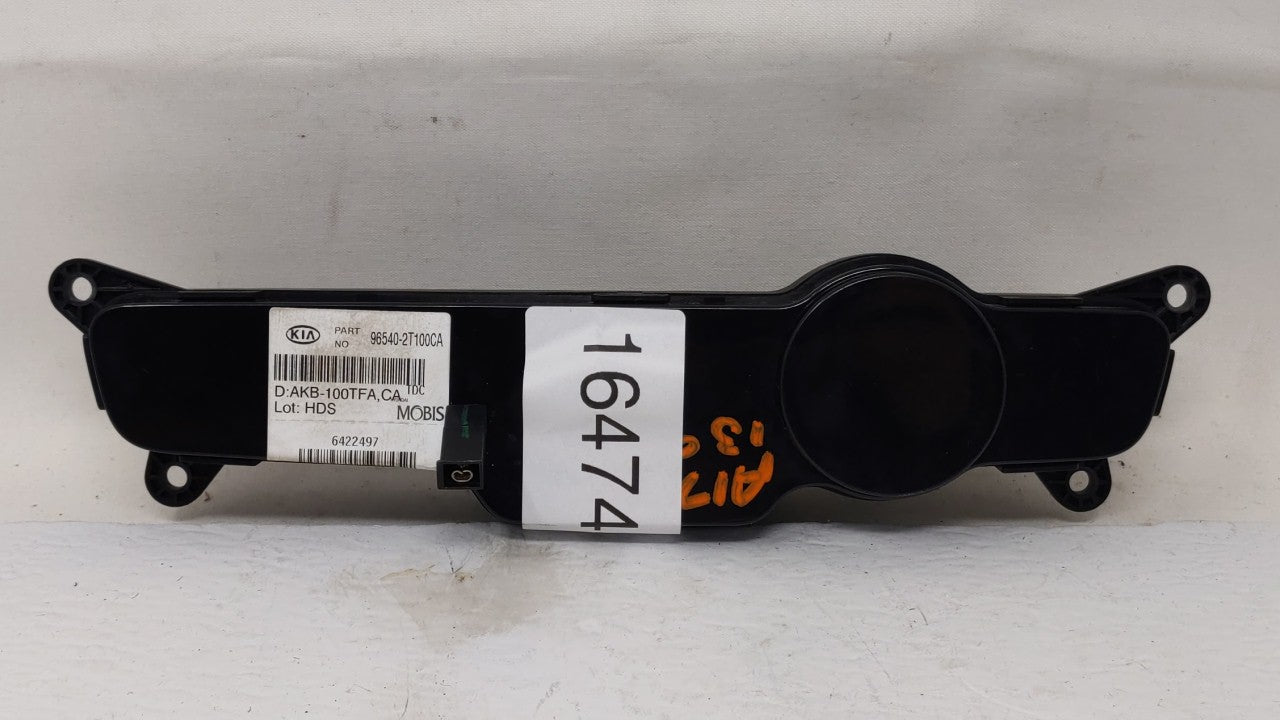 2011-2013 Kia Optima Radio Control Panel 164744 - Oemusedautoparts1.com