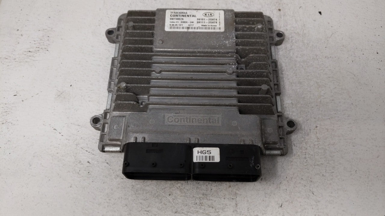 2011-2013 Kia Optima PCM Engine Control Computer ECU ECM PCU OEM P/N:39101-2G874 39101-2G872, 39111-2G872 Fits Fits 2011 201