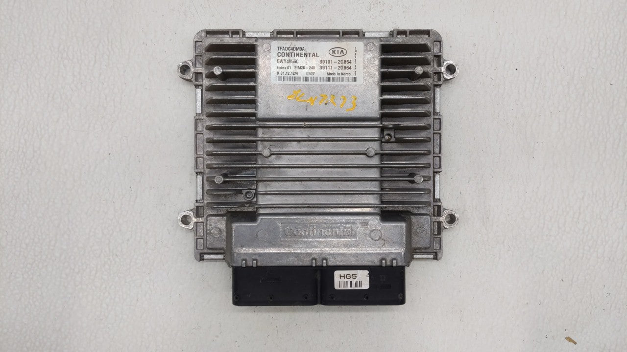 2011-2013 Kia Optima PCM Engine Control Computer ECU ECM PCU OEM P/N:39101-2G861 39111-2G861, 39101-2G869 Fits Fits 2011 201