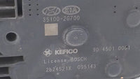2013 Kia Optima Throttle Body P/N:35100-2G700 Fits OEM Used Auto Parts - Oemusedautoparts1.com