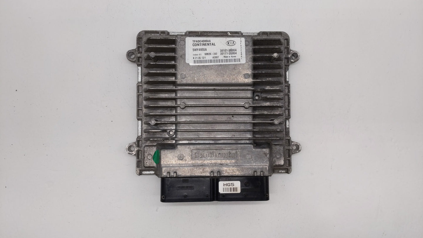 2011-2013 Kia Optima PCM Engine Control Computer ECU ECM PCU OEM P/N:39101-2G862 39111-2G862, 39101-2G861 Fits Fits 2011 201
