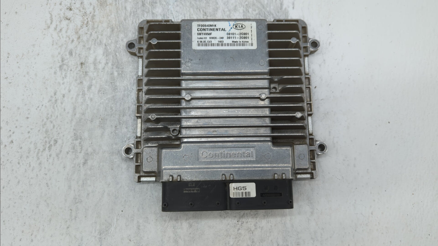 2011-2013 Kia Optima PCM Engine Control Computer ECU ECM PCU OEM P/N:39101-2G869 39101-2G867, 39111-2G867 Fits Fits 2011 201
