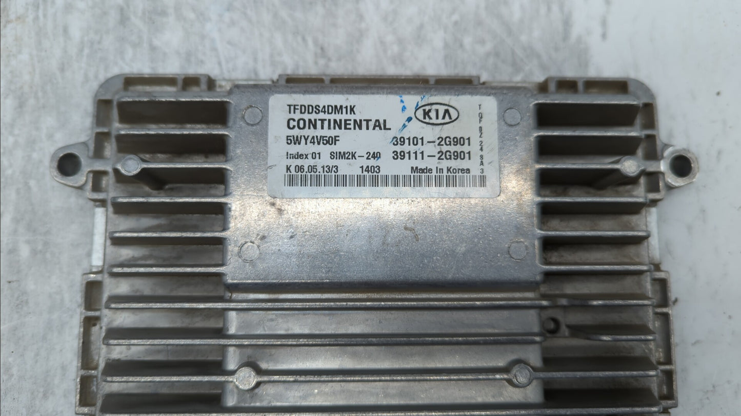 2011-2013 Kia Optima PCM Engine Control Computer ECU ECM PCU OEM P/N:39101-2G869 39101-2G867, 39111-2G867 Fits Fits 2011 201