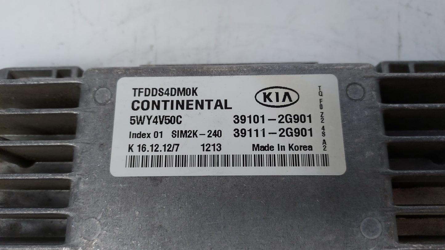 2011-2013 Kia Optima PCM Engine Control Computer ECU ECM PCU OEM P/N:39101-2G869 39101-2G867, 39111-2G867 Fits Fits 2011 201
