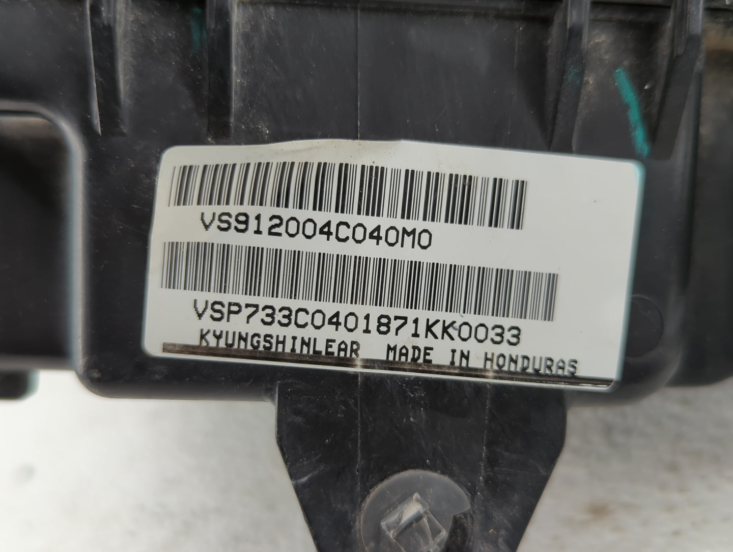 2011-2013 Kia Optima Fusebox Fuse Box Panel Relay Module P/N:VS912004C040M0 91202-2T522 Fits Fits 2011 2012 2013 OEM Used Au