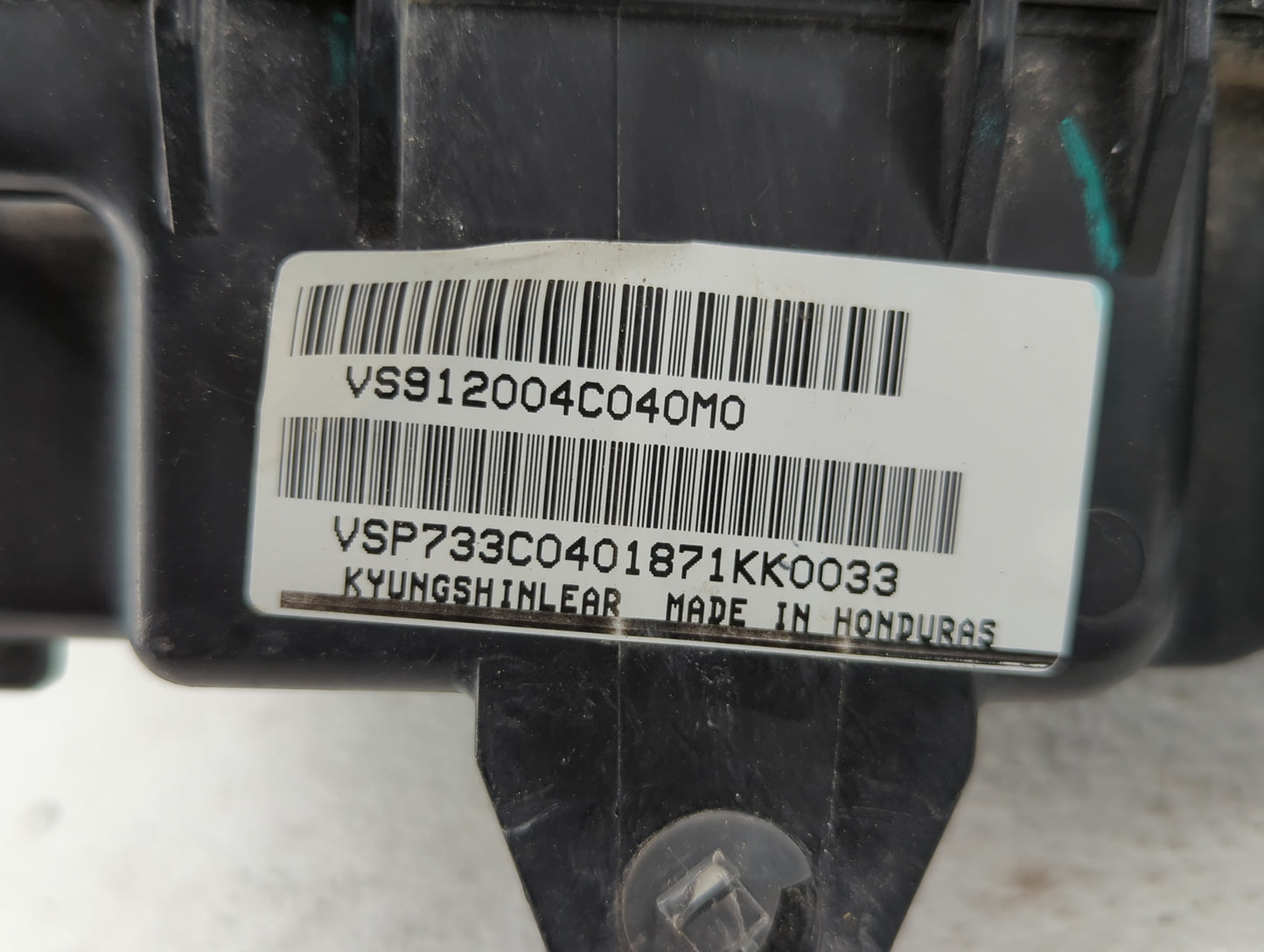 2011-2013 Kia Optima Fusebox Fuse Box Panel Relay Module P/N:VS912004C040M0 91202-2T522 Fits Fits 2011 2012 2013 OEM Used Au