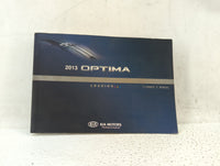 2013 Kia Optima Owners Manual Book Guide OEM Used Auto Parts - Oemusedautoparts1.com