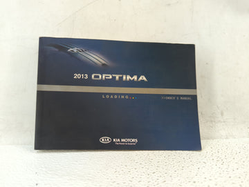 2013 Kia Optima Owners Manual Book Guide OEM Used Auto Parts - Oemusedautoparts1.com