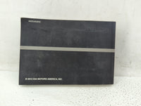 2013 Kia Optima Owners Manual Book Guide OEM Used Auto Parts - Oemusedautoparts1.com
