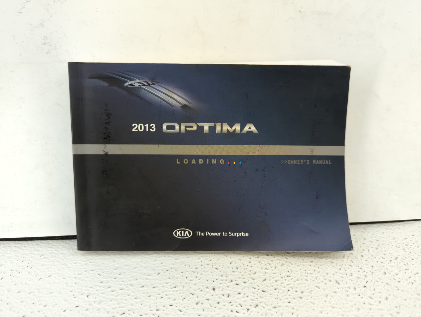 2013 Kia Optima Owners Manual Book Guide OEM Used Auto Parts - Oemusedautoparts1.com
