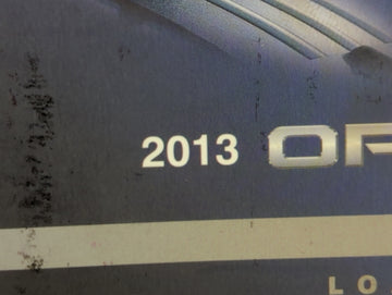 2013 Kia Optima Owners Manual Book Guide OEM Used Auto Parts