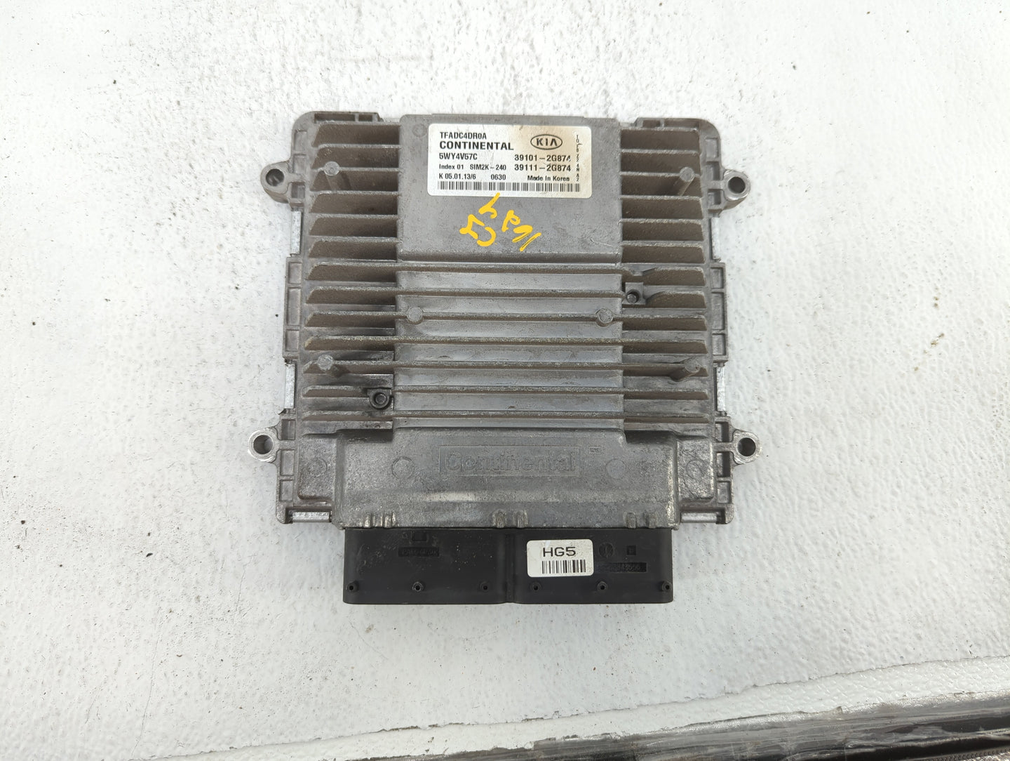2011-2013 Kia Optima PCM Engine Control Computer ECU ECM PCU OEM P/N:39111-2G868 39101-2G868, 39101-2G874 Fits Fits 2011 201