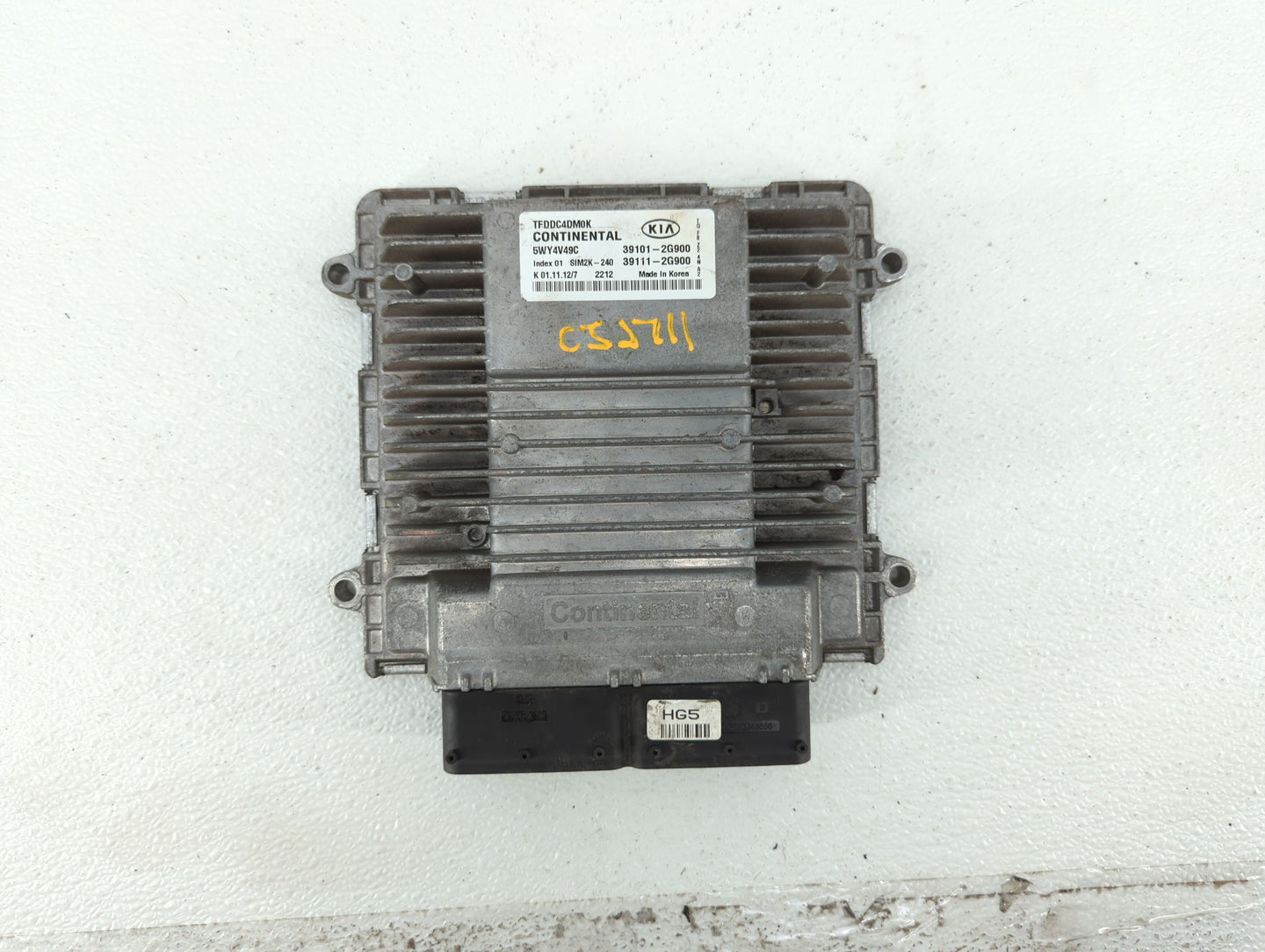 2011-2013 Kia Optima PCM Engine Control Computer ECU ECM PCU OEM P/N:39101-2G901 39101-2G864, 39111-2G864 Fits Fits 2011 201
