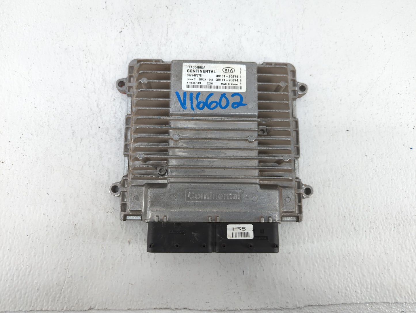 2011-2013 Kia Optima PCM Engine Control Computer ECU ECM PCU OEM P/N:39111-2G868 39101-2G868, 39101-2G874 Fits Fits 2011 201