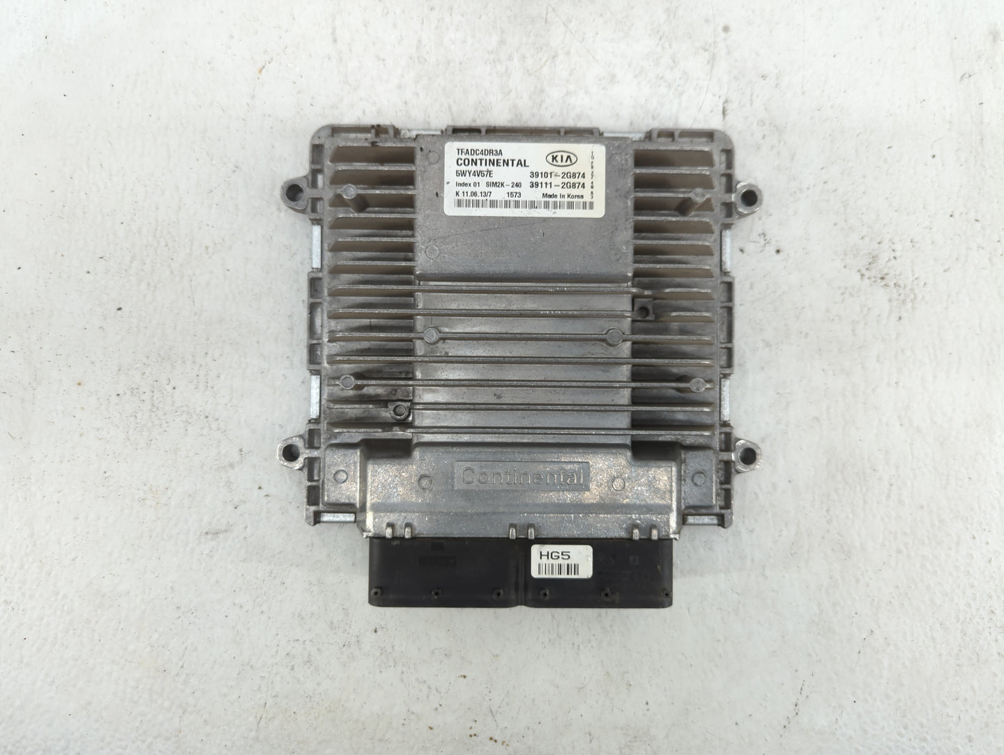 2011-2013 Kia Optima PCM Engine Control Computer ECU ECM PCU OEM P/N:39111-2G868 39101-2G868, 39101-2G874 Fits Fits 2011 201