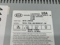 2011-2013 Kia Optima Am Fm Cd Player Radio Receiver - Oemusedautoparts1.com
