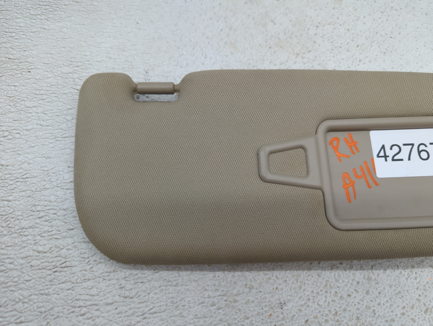 2011-2016 Kia Optima Sun Visor Shade Replacement Passenger Right Mirror Fits Fits 2011 2012 2013 2014 2015 2016 OEM Used Aut