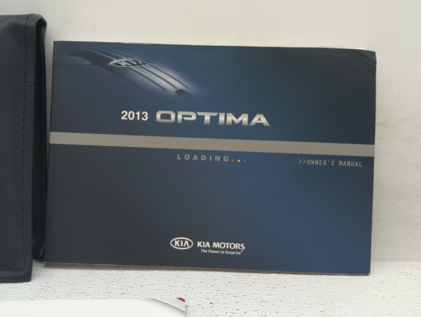 2013 Kia Optima Owners Manual Book Guide OEM Used Auto Parts - Oemusedautoparts1.com