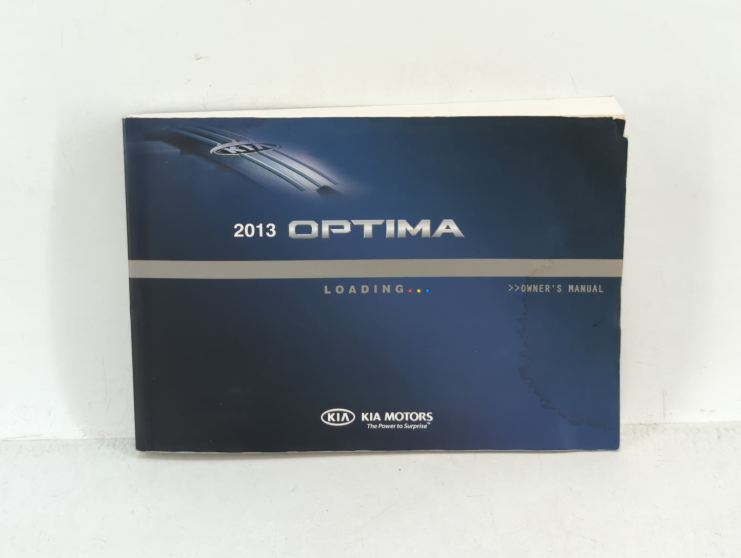 2013 Kia Optima Owners Manual Book Guide OEM Used Auto Parts - Oemusedautoparts1.com