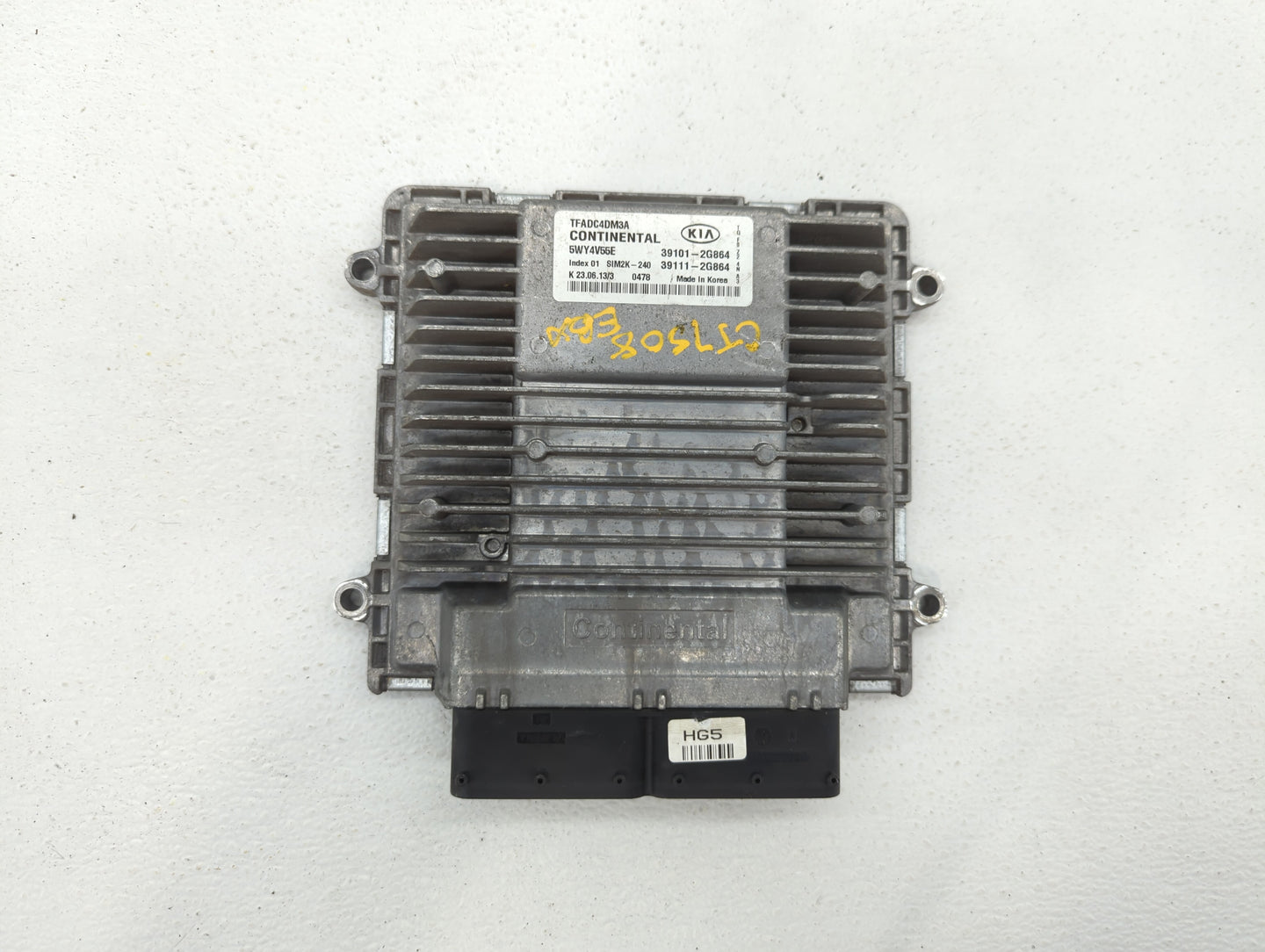 2011-2013 Kia Optima PCM Engine Control Computer ECU ECM PCU OEM P/N:39101-2G862 39111-2G862, 39101-2G861 Fits Fits 2011 201