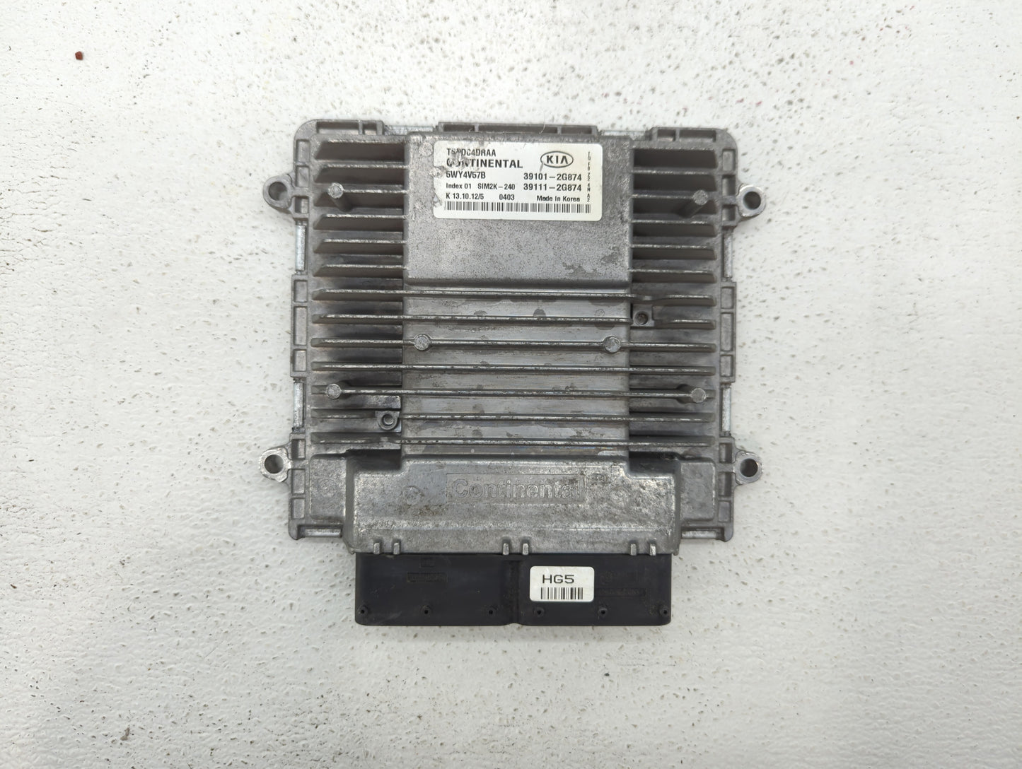 2011-2013 Kia Optima PCM Engine Control Computer ECU ECM PCU OEM P/N:39111-2G864 39101-2G864, 39111-2G868 Fits Fits 2011 201