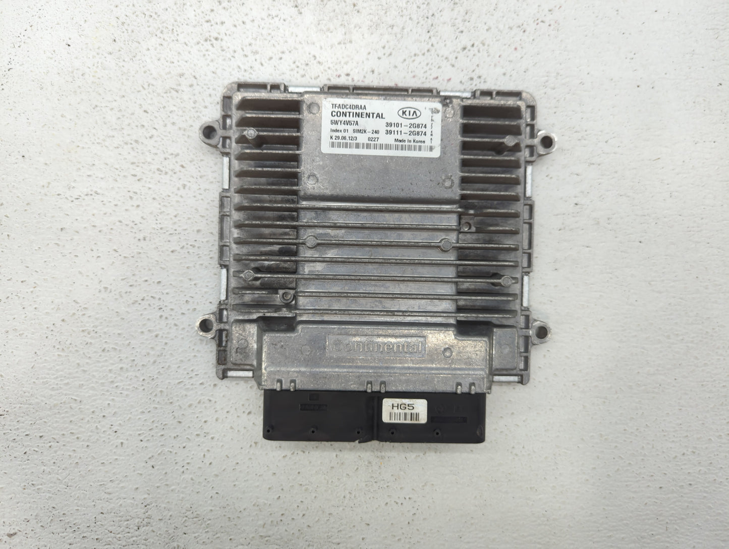 2011-2013 Kia Optima PCM Engine Control Computer ECU ECM PCU OEM P/N:39111-2G874 39111-2G864, 39101-2G864 Fits Fits 2011 201