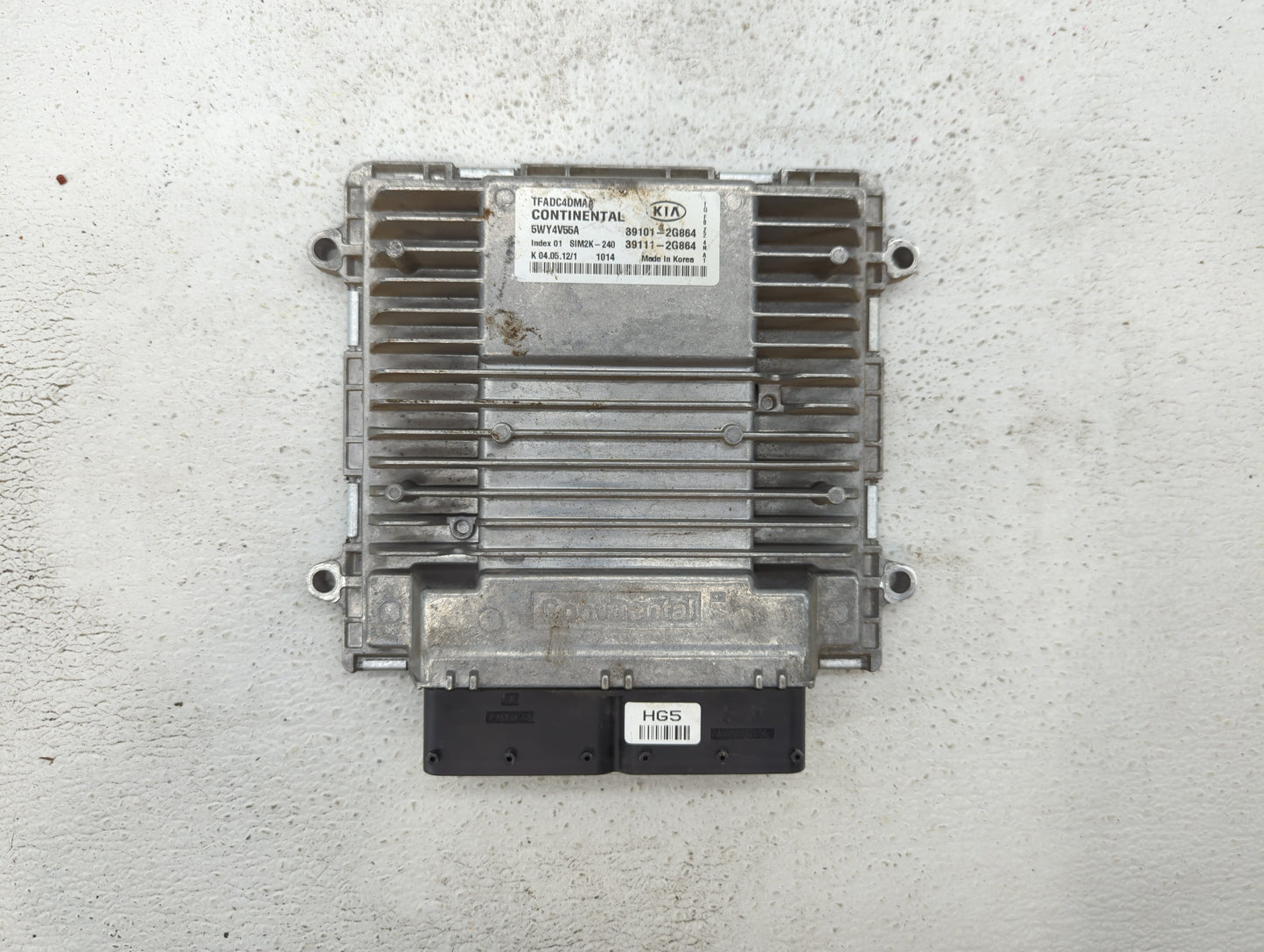 2011-2013 Kia Optima PCM Engine Control Computer ECU ECM PCU OEM P/N:39111-2G864 39101-2G864, 39111-2G868 Fits Fits 2011 201