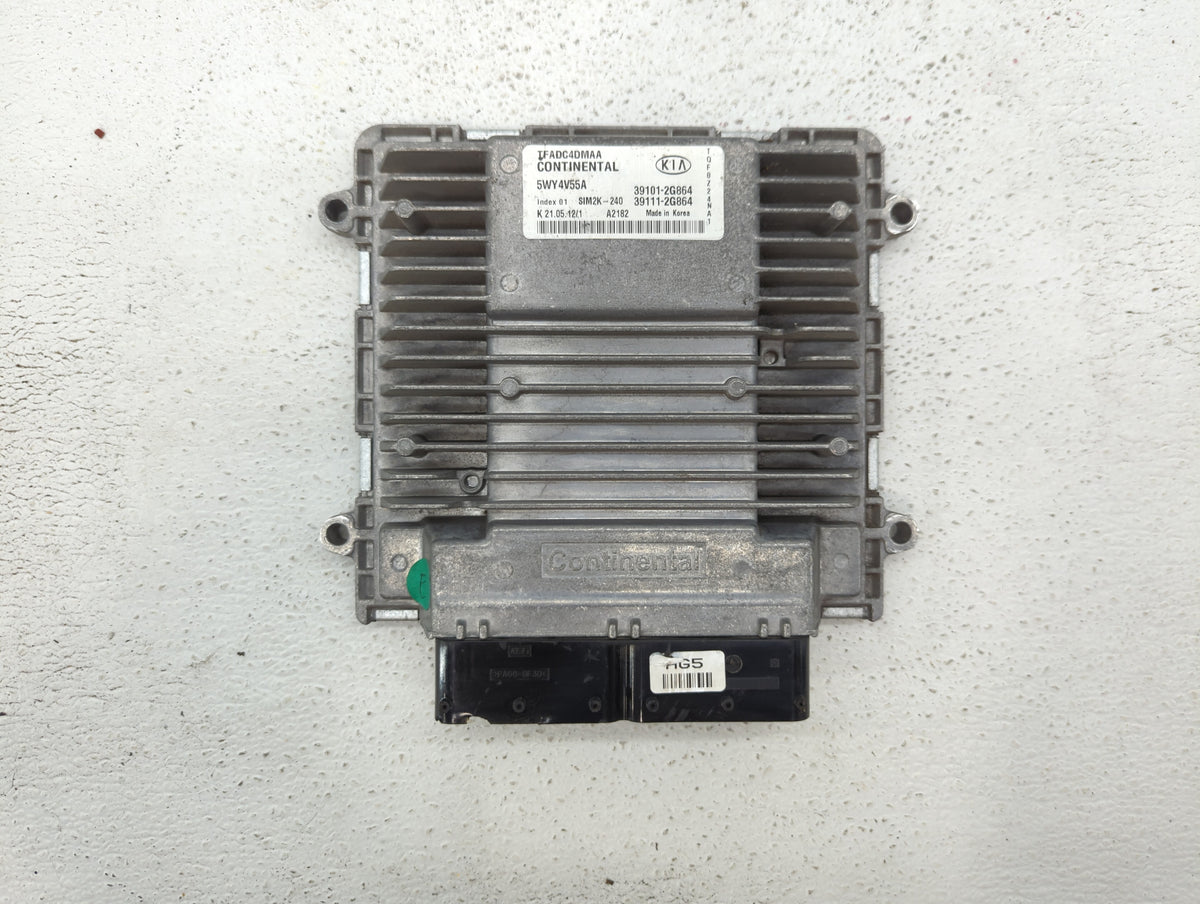 2011-2013 Kia Optima PCM Engine Control Computer ECU ECM PCU OEM P/N:39101-2G901 39101-2G864, 39111-2G864 Fits 2011 2012 201