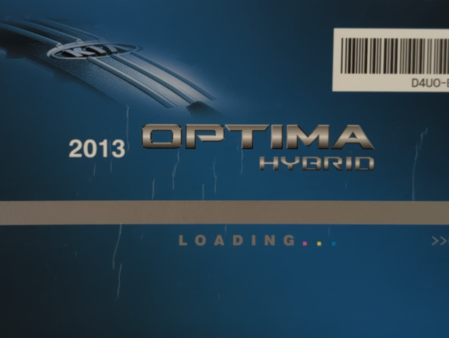 2013 Kia Optima Owners Manual Book Guide OEM Used Auto Parts - Oemusedautoparts1.com