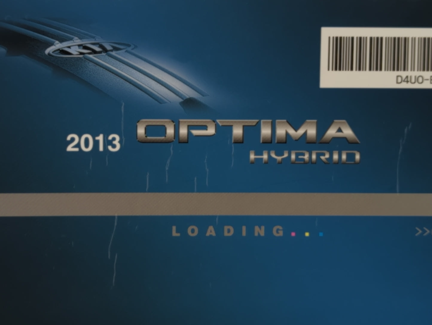 2013 Kia Optima Owners Manual Book Guide OEM Used Auto Parts - Oemusedautoparts1.com
