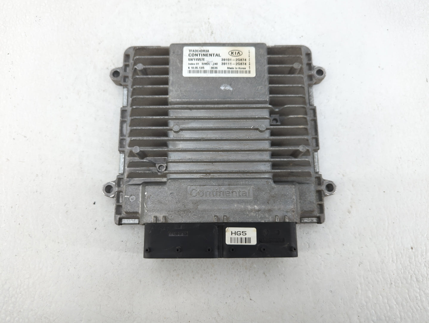 2011-2013 Kia Optima PCM Engine Control Computer ECU ECM PCU OEM P/N:39111-2G874 39101-2G874, 39111-2G864 Fits Fits 2011 201