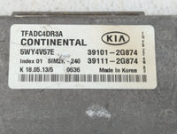 2011-2013 Kia Optima PCM Engine Control Computer ECU ECM PCU OEM P/N:39111-2G874 39101-2G874, 39111-2G864 Fits Fits 2011 201