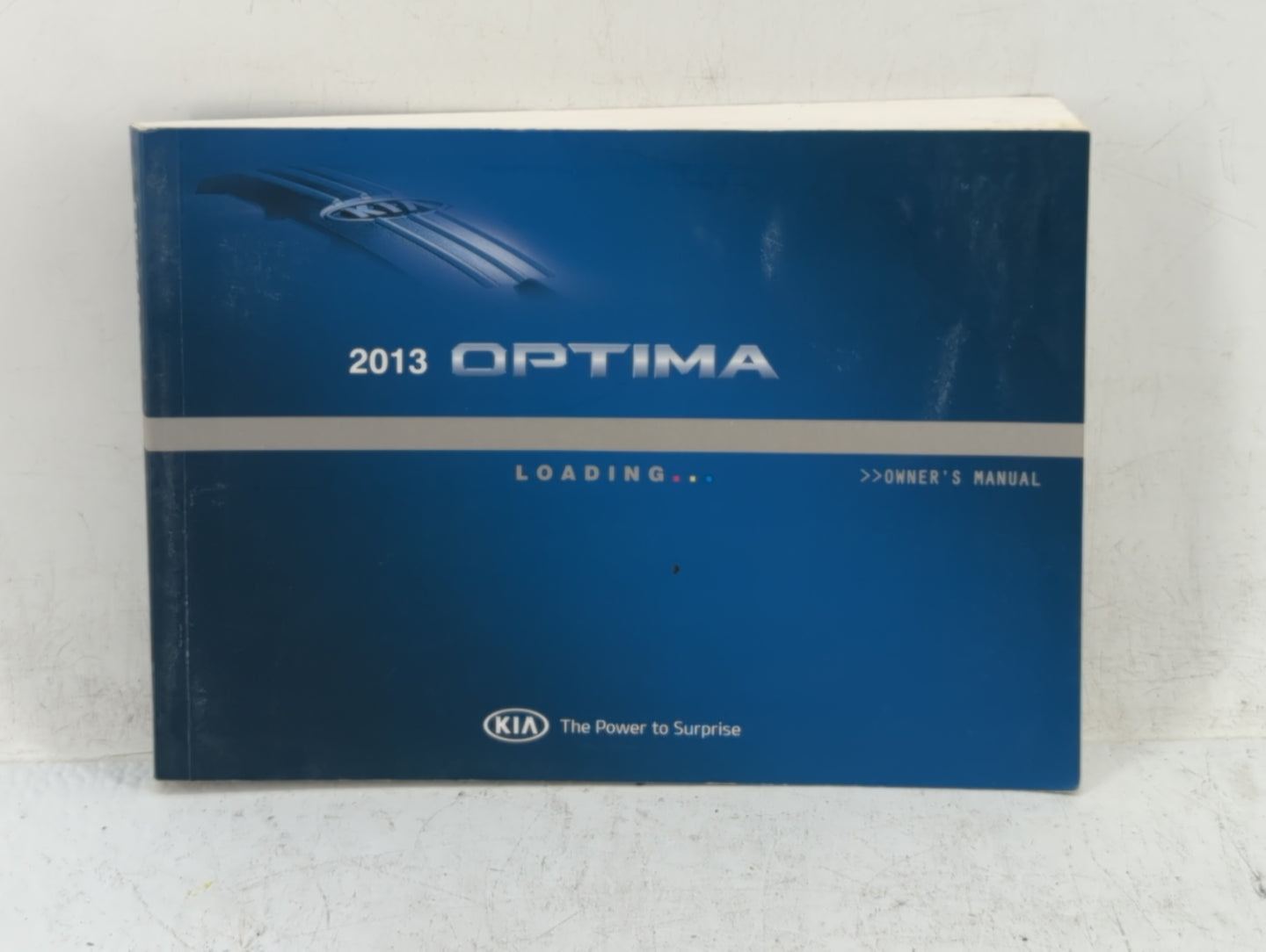 2013 Kia Optima Owners Manual Book Guide OEM Used Auto Parts - Oemusedautoparts1.com