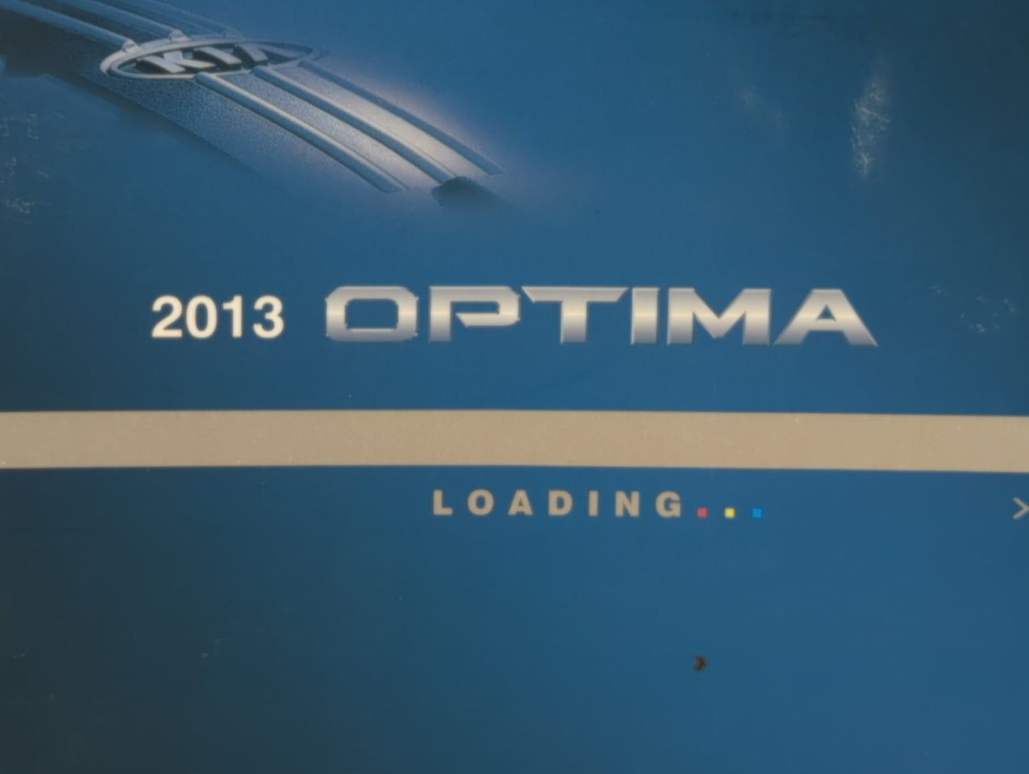 2013 Kia Optima Owners Manual Book Guide OEM Used Auto Parts - Oemusedautoparts1.com