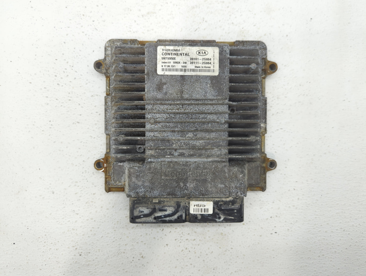 2011-2013 Kia Optima PCM Engine Control Computer ECU ECM PCU OEM P/N:39111-2G900 39101-2G900, 39101-2G862 Fits Fits 2011 201