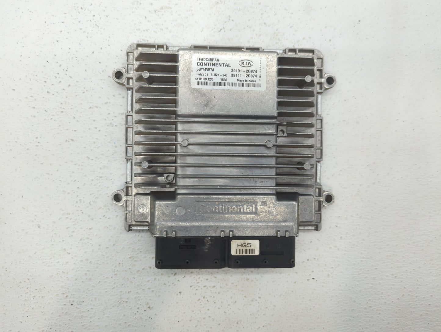 2011-2013 Kia Optima PCM Engine Control Computer ECU ECM PCU OEM P/N:39111-2G874 39101-2G874, 39111-2G864 Fits Fits 2011 201