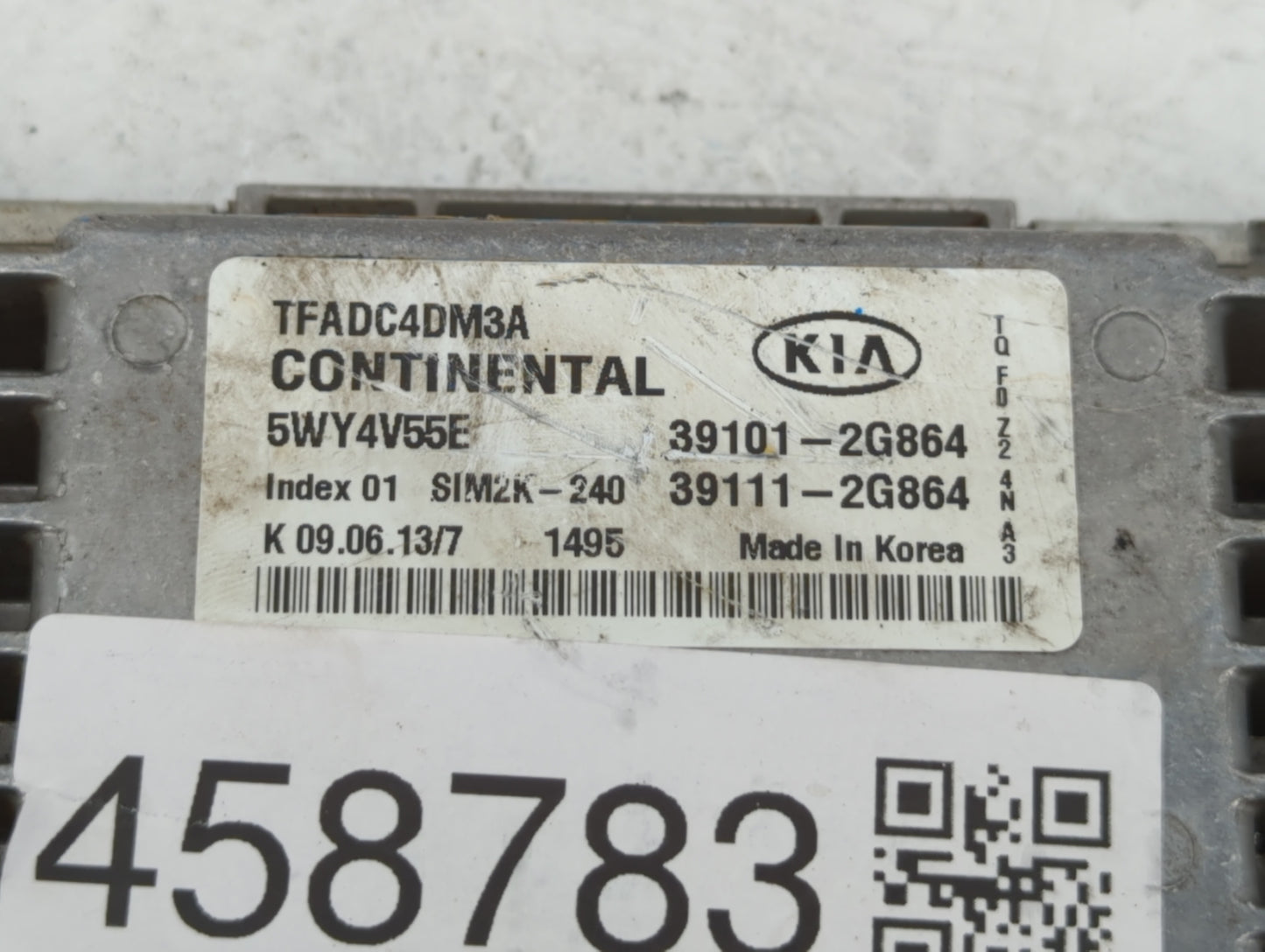 2011-2013 Kia Optima PCM Engine Control Computer ECU ECM PCU OEM P/N:39111-2G879 39101-2G879, 39111-2G874 Fits Fits 2011 201