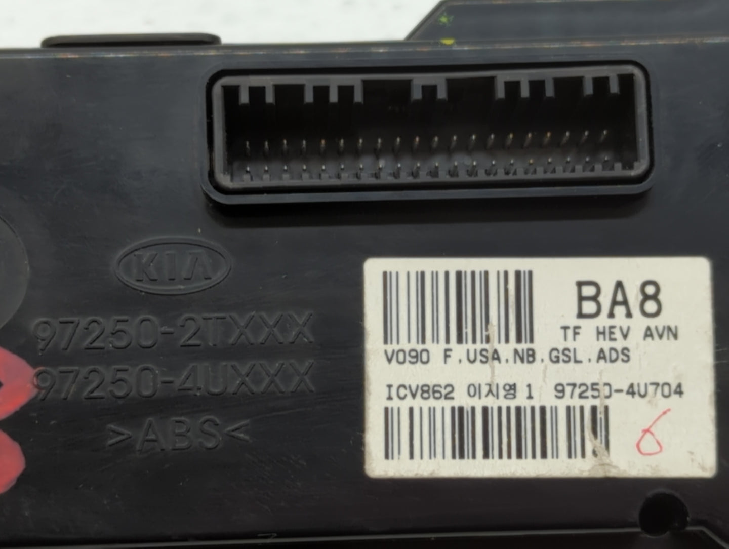 2011-2013 Kia Optima Climate Control Module Temperature AC/Heater Replacement P/N:97250-4U704 97250-4U701 Fits Fits 2011 201