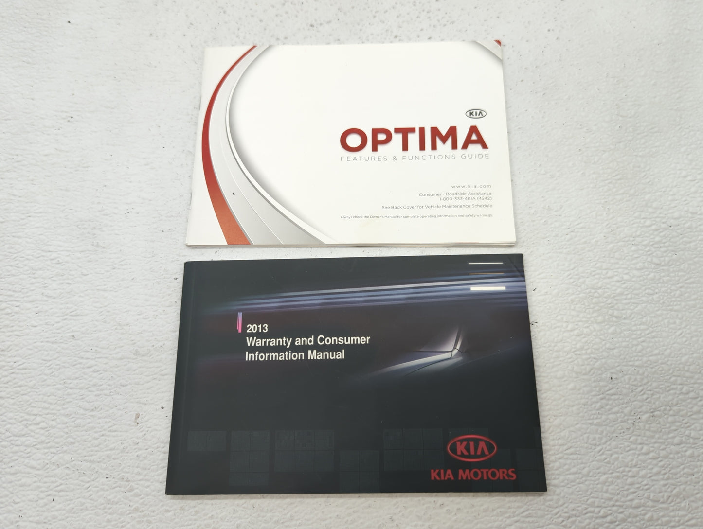 2013 Kia Optima Owners Manual Book Guide OEM Used Auto Parts - Oemusedautoparts1.com