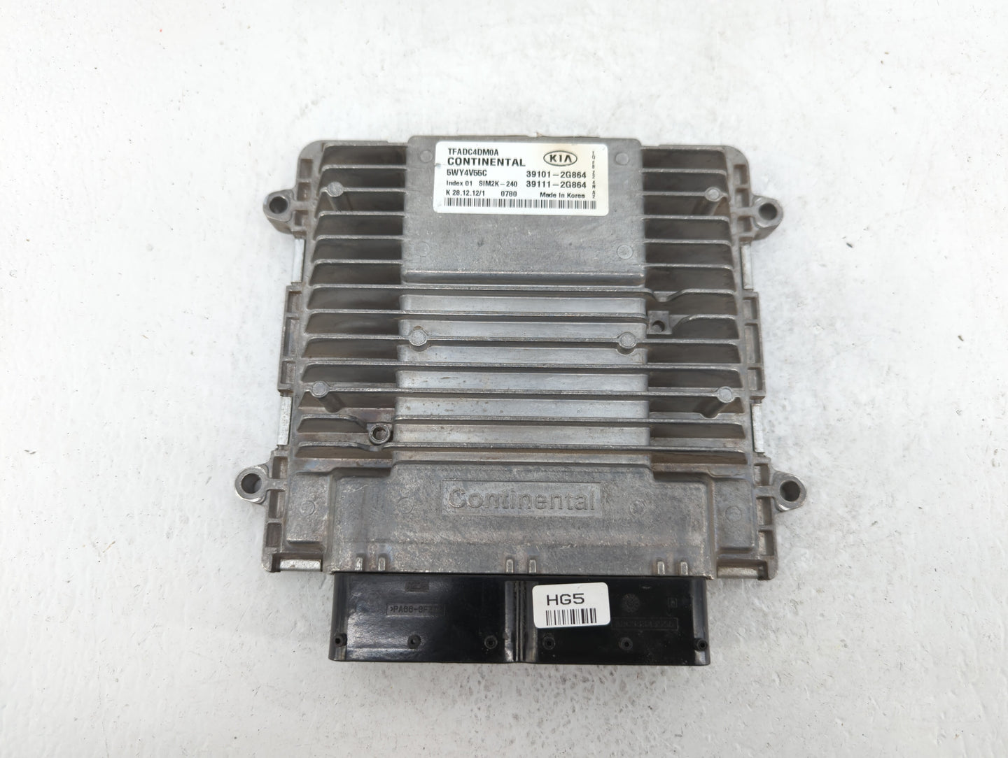 2011-2013 Kia Optima PCM Engine Control Computer ECU ECM PCU OEM P/N:39111-2G900 39101-2G900, 39101-2G862 Fits Fits 2011 201