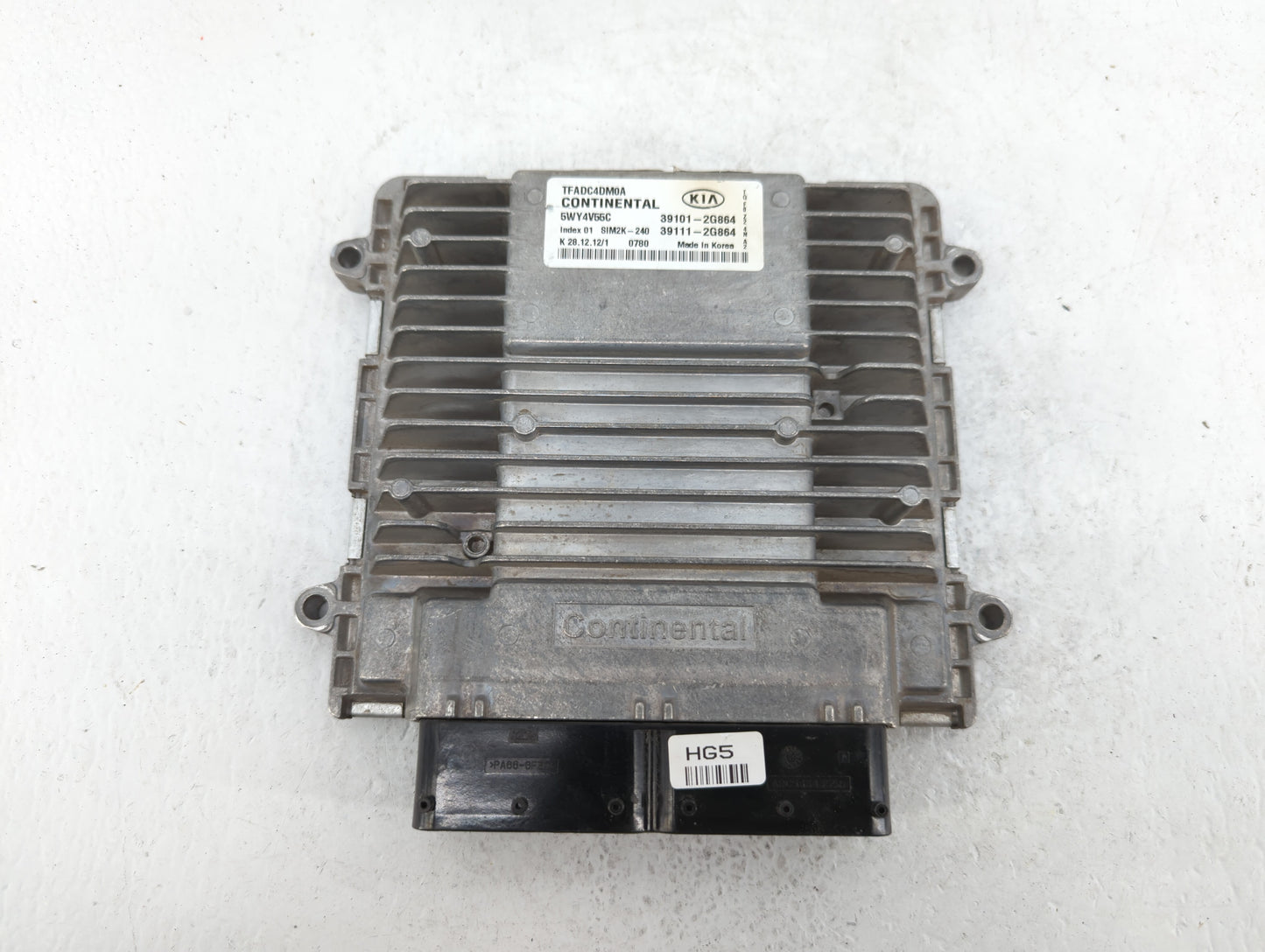 2011-2013 Kia Optima PCM Engine Control Computer ECU ECM PCU OEM P/N:39111-2G900 39101-2G900, 39101-2G862 Fits Fits 2011 201