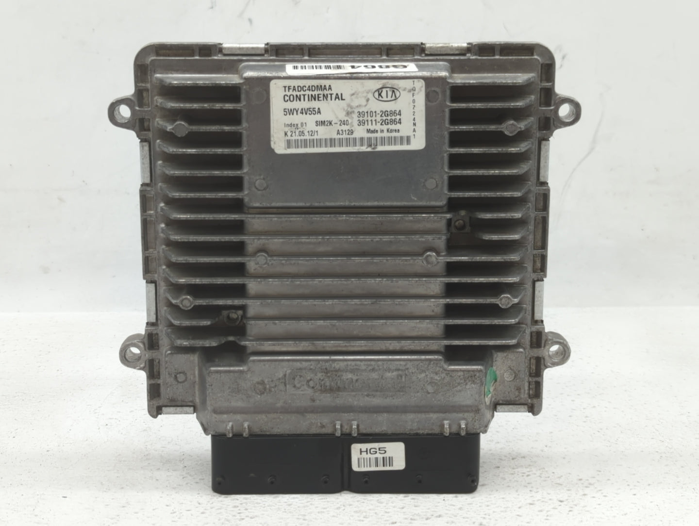 2011-2013 Kia Optima PCM Engine Control Computer ECU ECM PCU OEM P/N:39111-2G864 39101-2G864, 39111-2G900 Fits Fits 2011 201