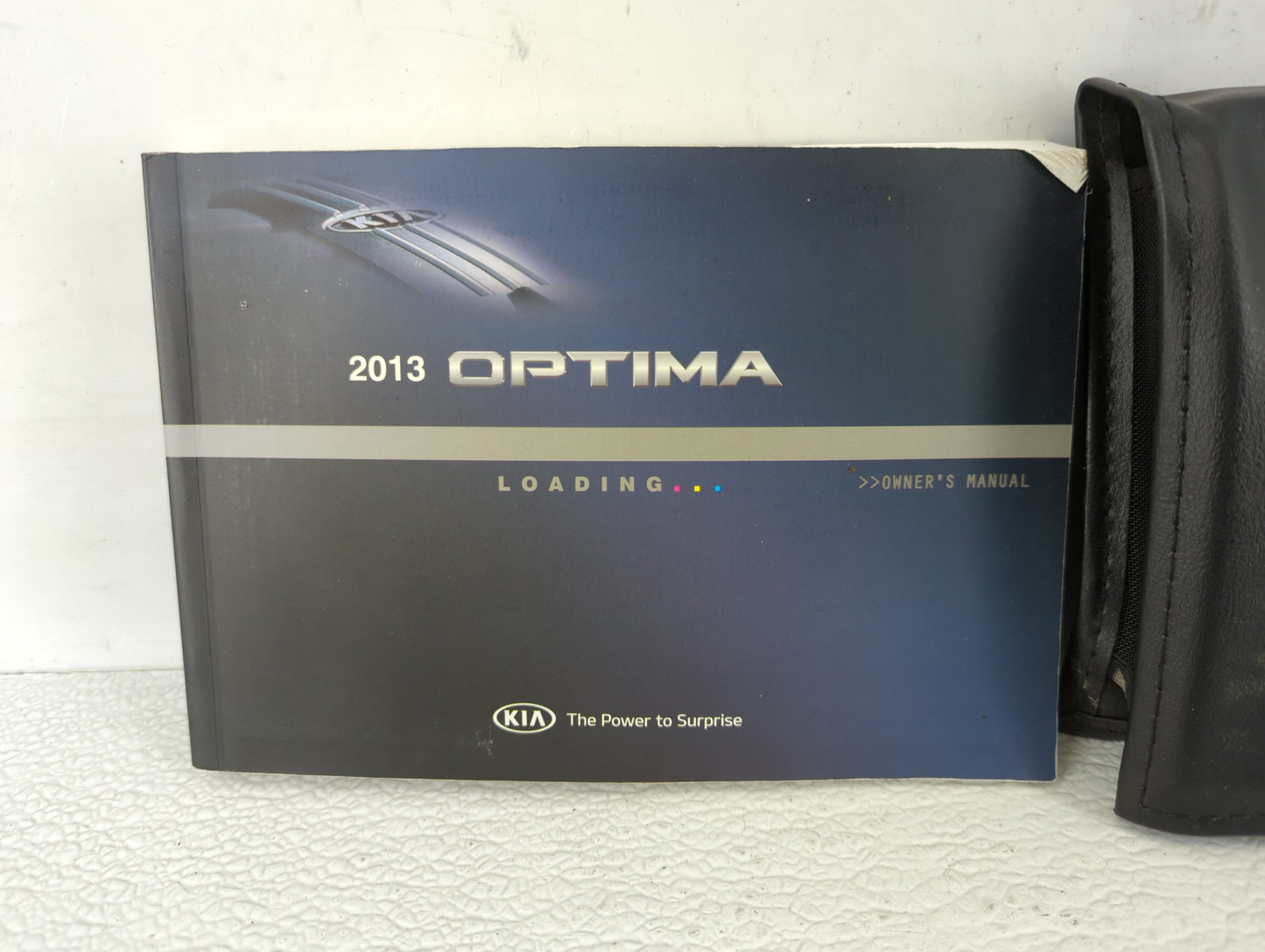 2013 Kia Optima Owners Manual Book Guide OEM Used Auto Parts - Oemusedautoparts1.com