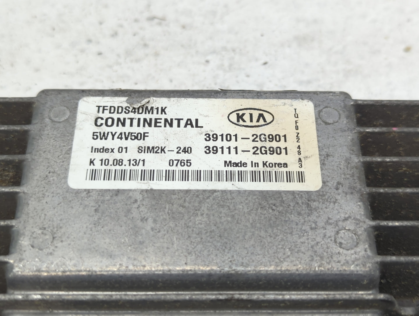 2011-2013 Kia Optima PCM Engine Control Computer ECU ECM PCU OEM P/N:39111-2G869 39101-2G869, 39101-2G868 Fits Fits 2011 201