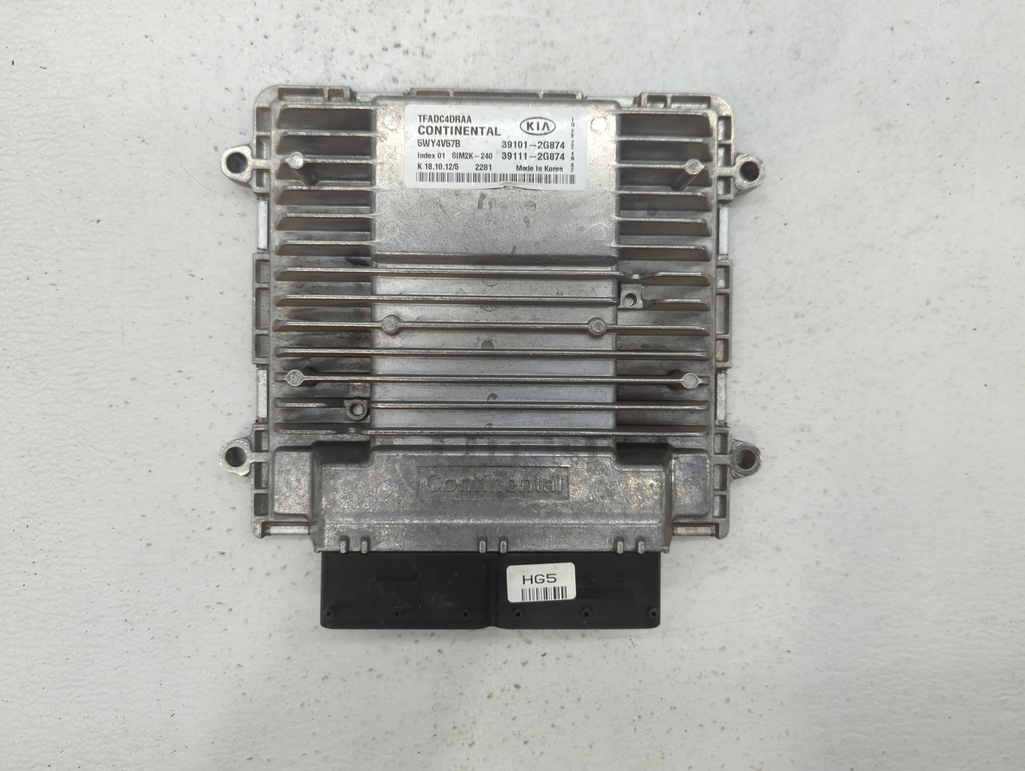 2011-2013 Kia Optima PCM Engine Control Computer ECU ECM PCU OEM P/N:39111-2G864 39101-2G864, 39111-2G872 Fits Fits 2011 201