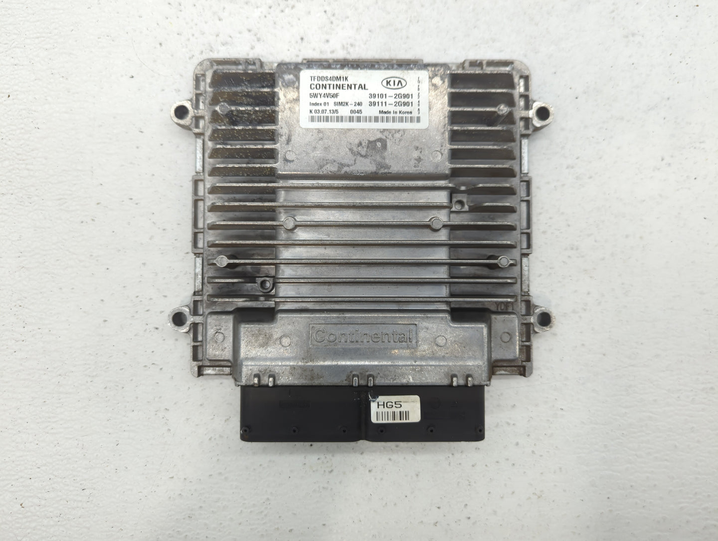 2011-2013 Kia Optima PCM Engine Control Computer ECU ECM PCU OEM P/N:39111-2G869 39101-2G869, 39101-2G868 Fits Fits 2011 201